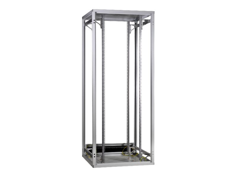 EFB 48,3cm 19Zoll Serverschrank PRO MODULAR 42HE 600X600 RAL 7035 Grau IP20 - Vorderansicht