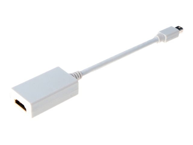 DIGITUS DisplayPort Adapterkabel mini DP - HDMI Typ A St/Bu 0,15m Vorderansicht