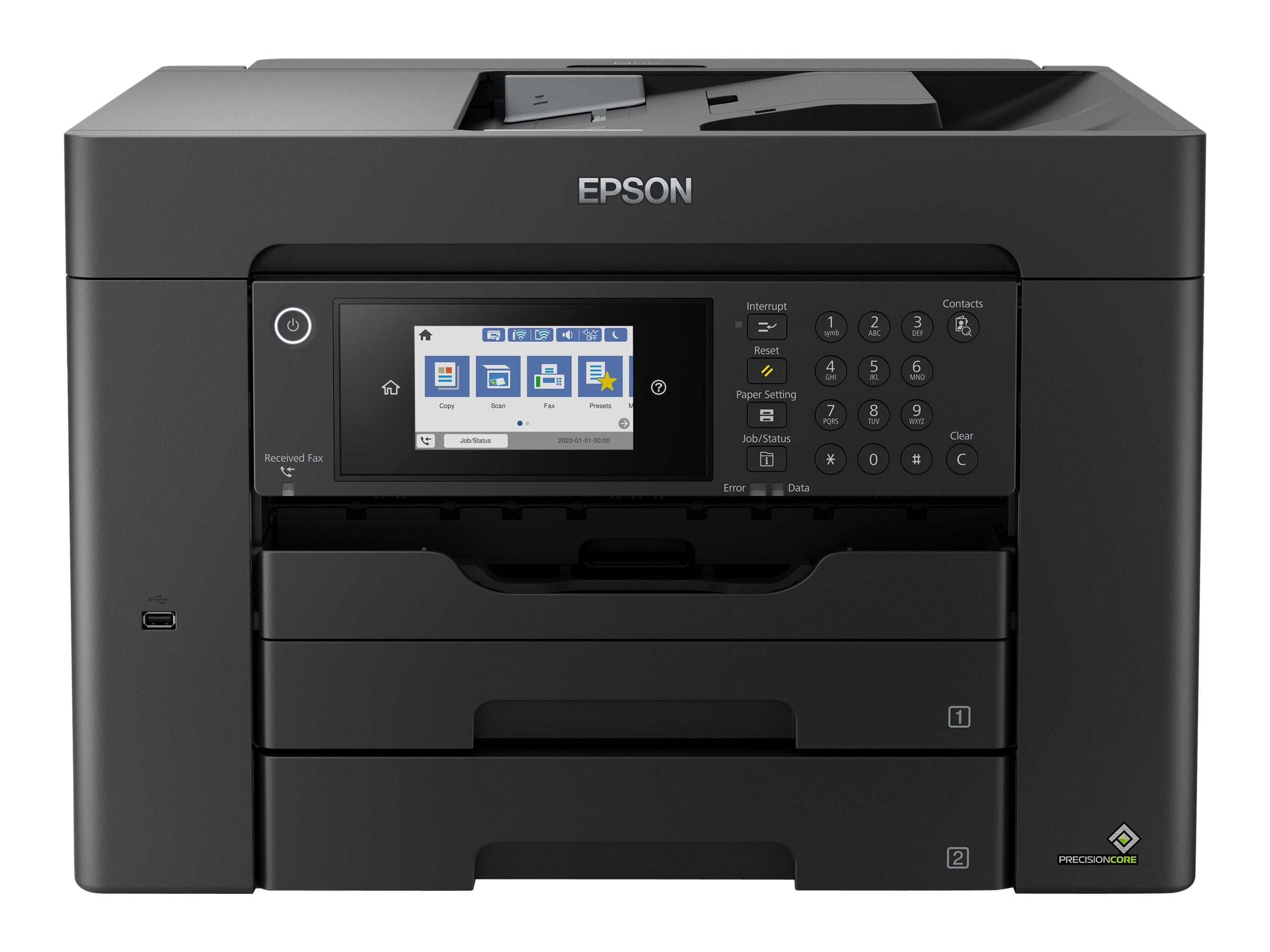 EPSON WorkForce WF-7840DTW Multifunktionsdrucker Seitenansicht