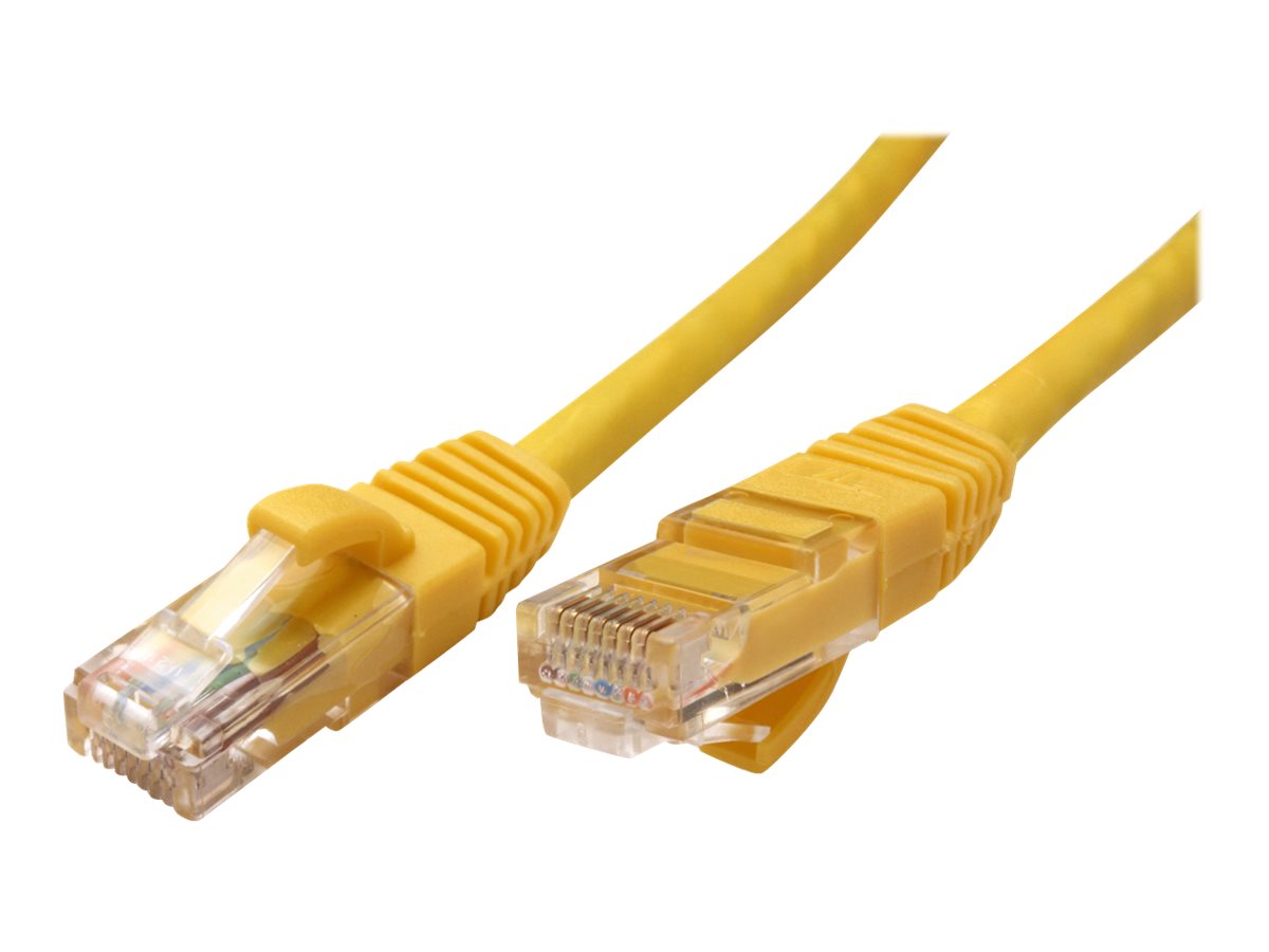 VALUE Patchkabel Kat.6 Class E UTP LSOH gelb 5m - Vorderansicht