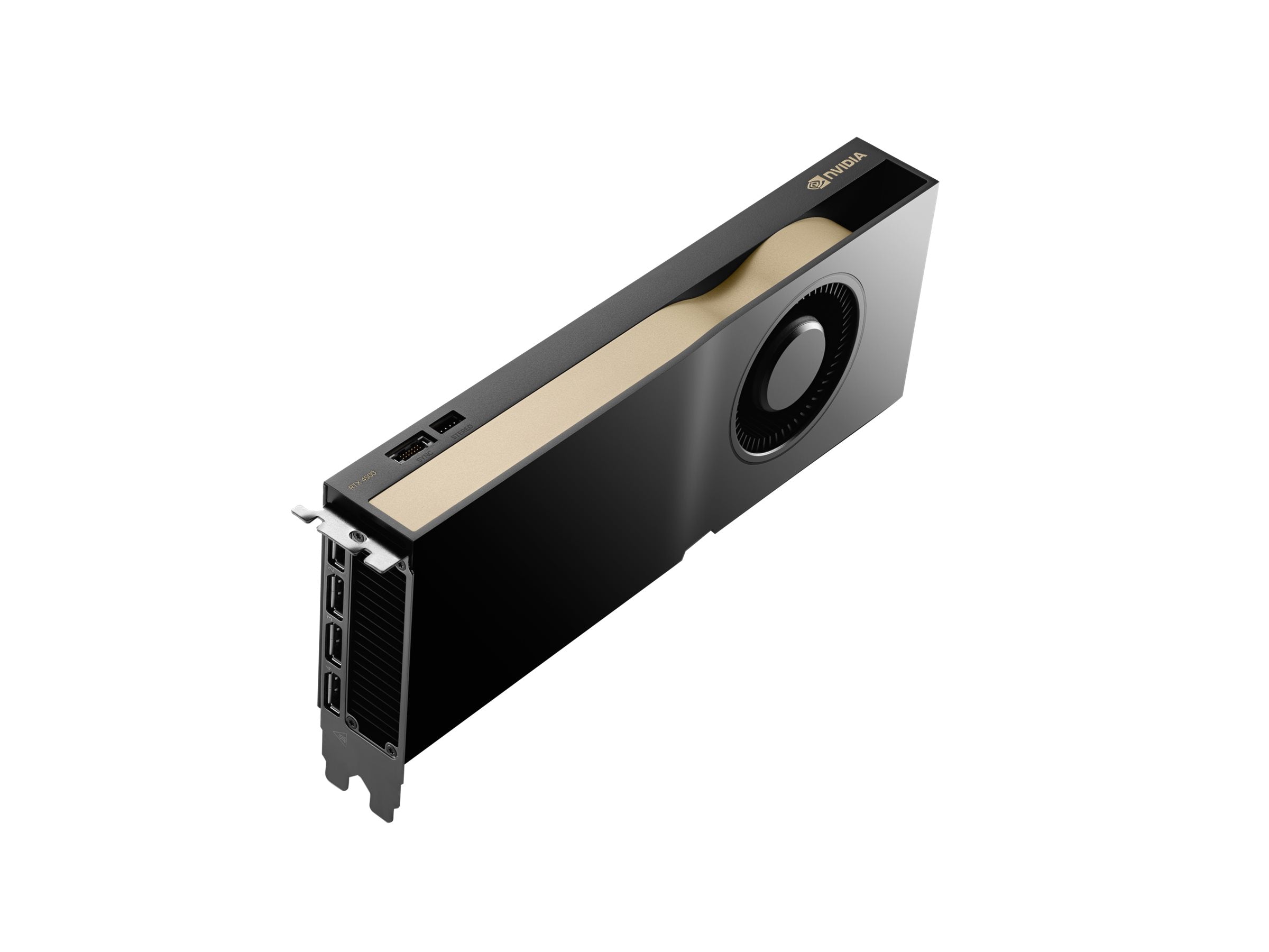 HP NVIDIA RTX 4500 Ada 24GB Grafikkarte Anschlussansicht
