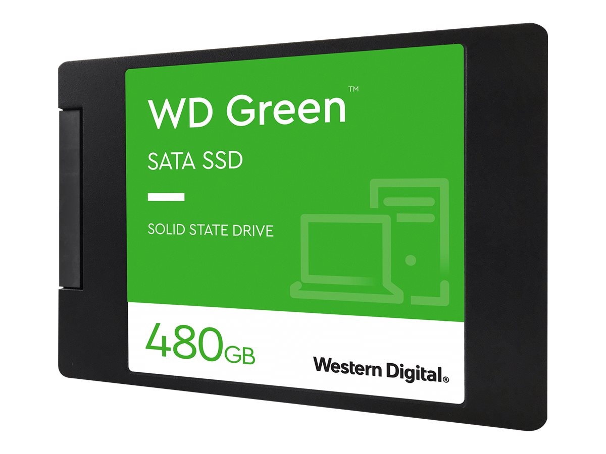 WD Green SSD 480GB Vorderansicht