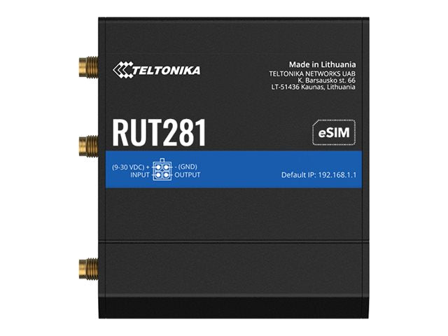 TELTONIKA NETWORKS RUT281 Router Vorderansicht