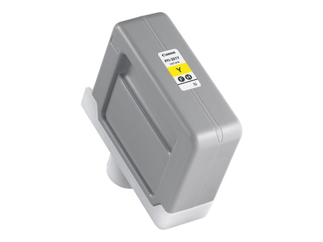 CANON PFI-301Y Tinte Pigment gelb Vorderansicht