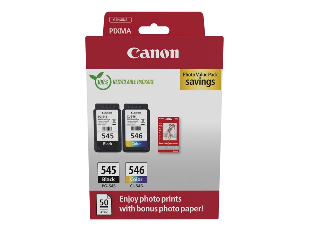 CANON PG-545/CL-546 Ink Cartridge PVP SEC - Vorderansicht