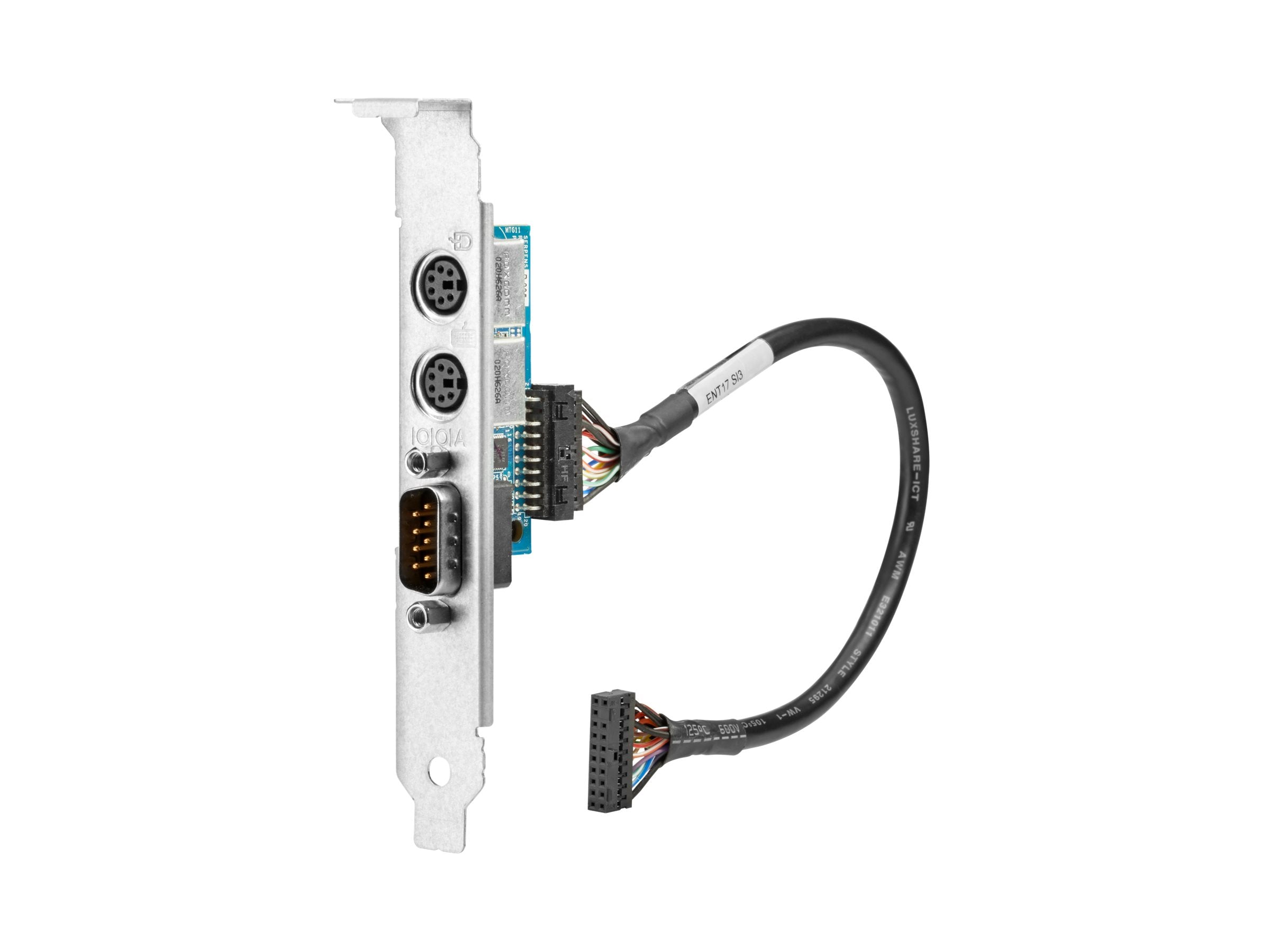 HP 800/600/400 G3 Serial/ PS/2 Adapter Vorderansicht