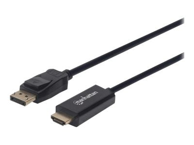 MANHATTAN 1080p60Hz DisplayPort auf HDMI-Kabel Anschlussansicht