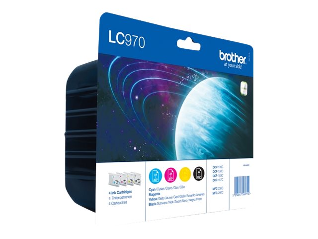 BROTHER LC970VALBPDR value pack Verpackung