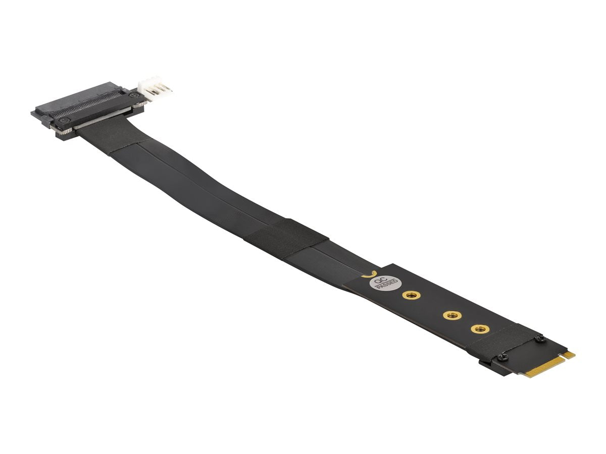 DELOCK M.2 Key M zu U.2 SFF-8639 NVMe Adapter mit 20cm Kabel - Vorderansicht
