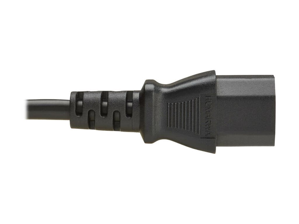 EATON TRIPPLITE Stromkabel BS 1363 zu IEC 60320 C13 1m - Anschlussansicht