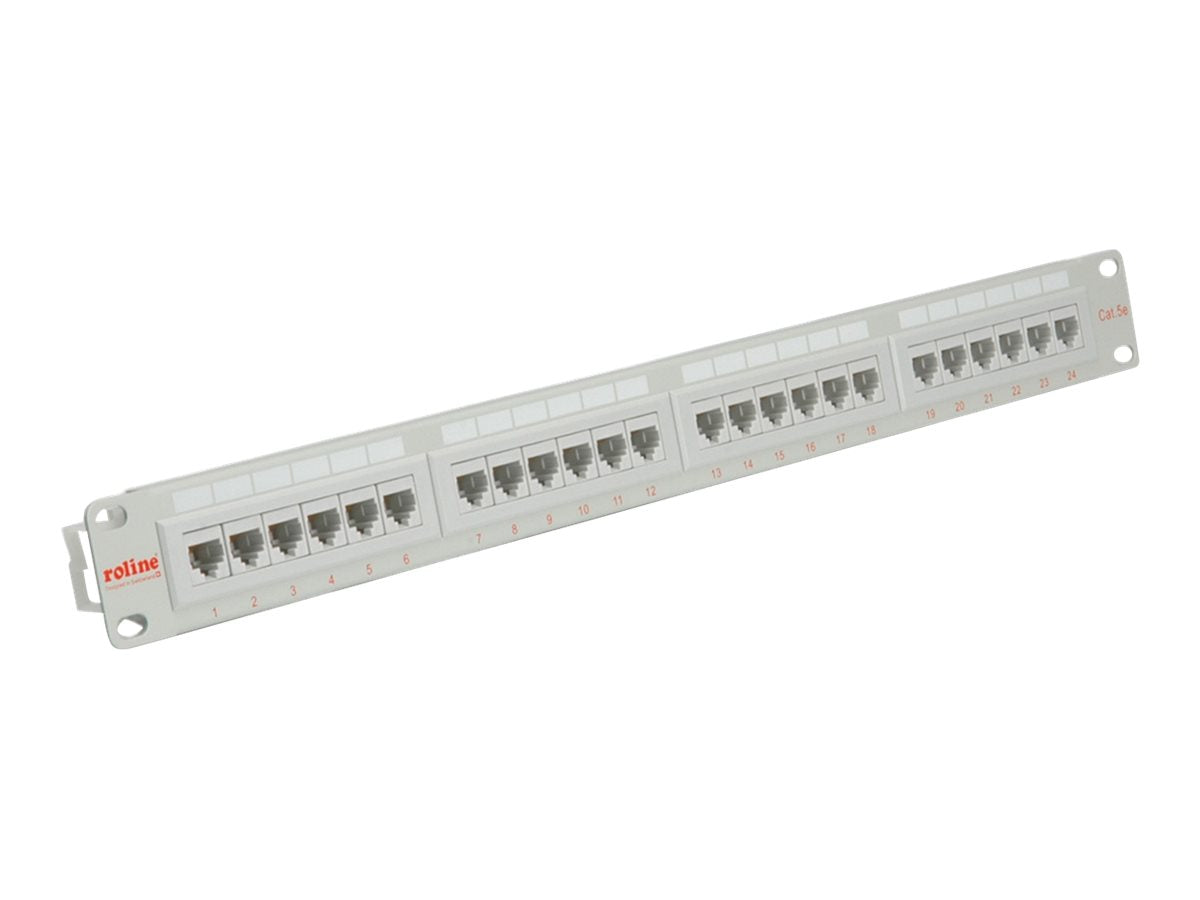 ROLINE Kat.5e Patchpanel Detailansicht