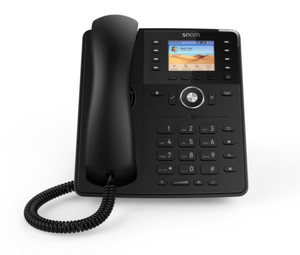 SNOM D735 Desk Telephone schwarz - Verpackung