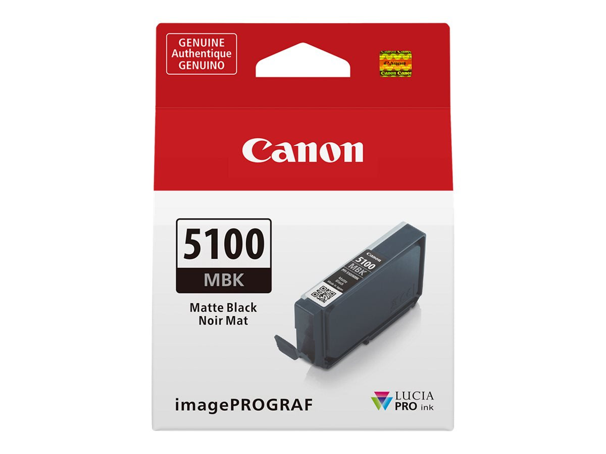 CANON PFI-5100 MBK Tintenbehälter Vorderansicht