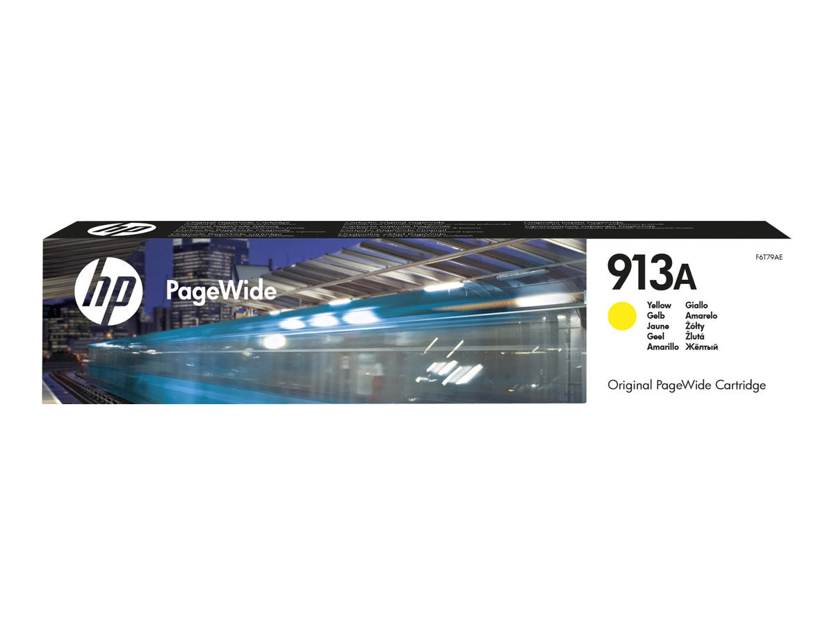 HP 913A original yellow PageWide cartridge Verpackung