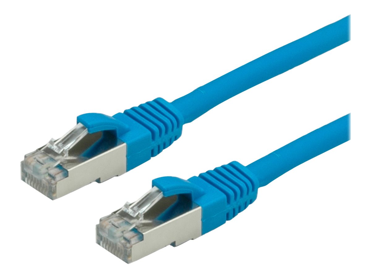 VALUE Patchkabel Kat.6 Class E S/FTP PiMF LSOH blau 2m Verpackung