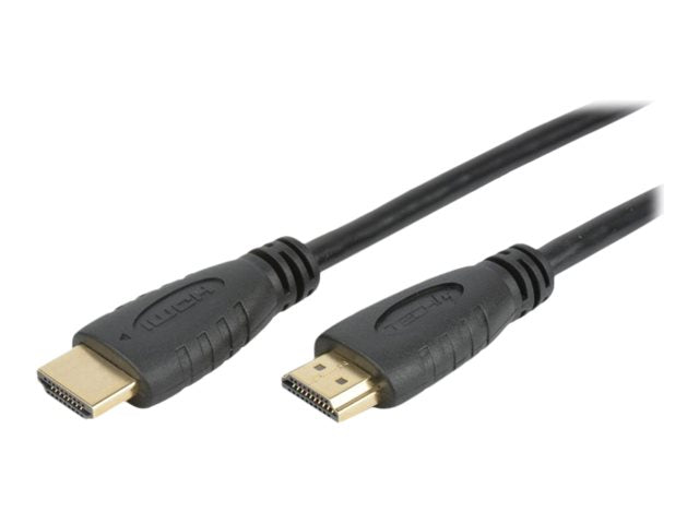 TECHLY HDMI 4K 60Hz Anschlusskabel 2m Vorderansicht