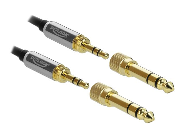 DELOCK Spiralkabel 3,5 mm Klinkenstecker Verpackung