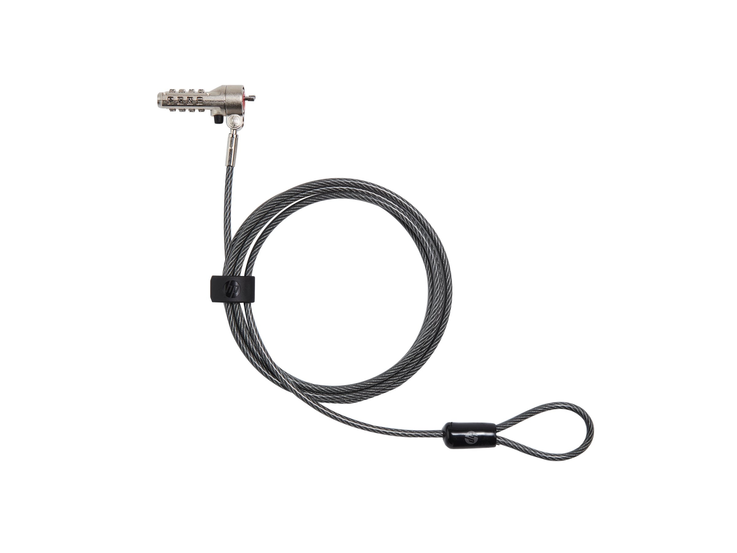 HP Essential Nano Combination Cable Lock Vorderansicht