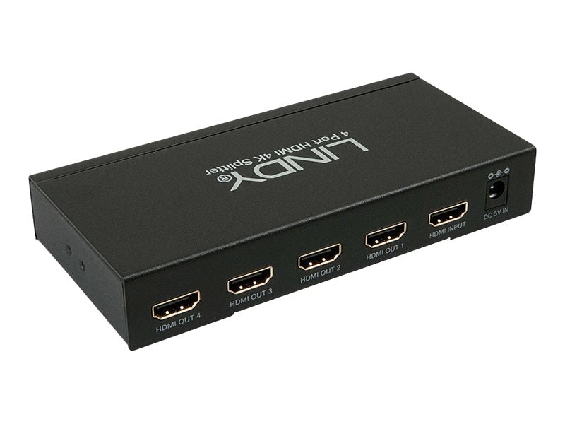 LINDY HDMI 4K Splitter 4 Port Verpackung