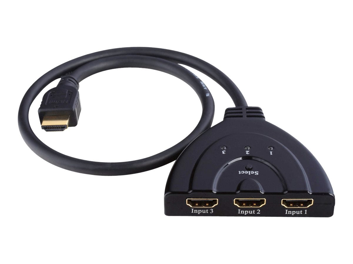 VALUE HDMI Switch 3-fach Vorderansicht