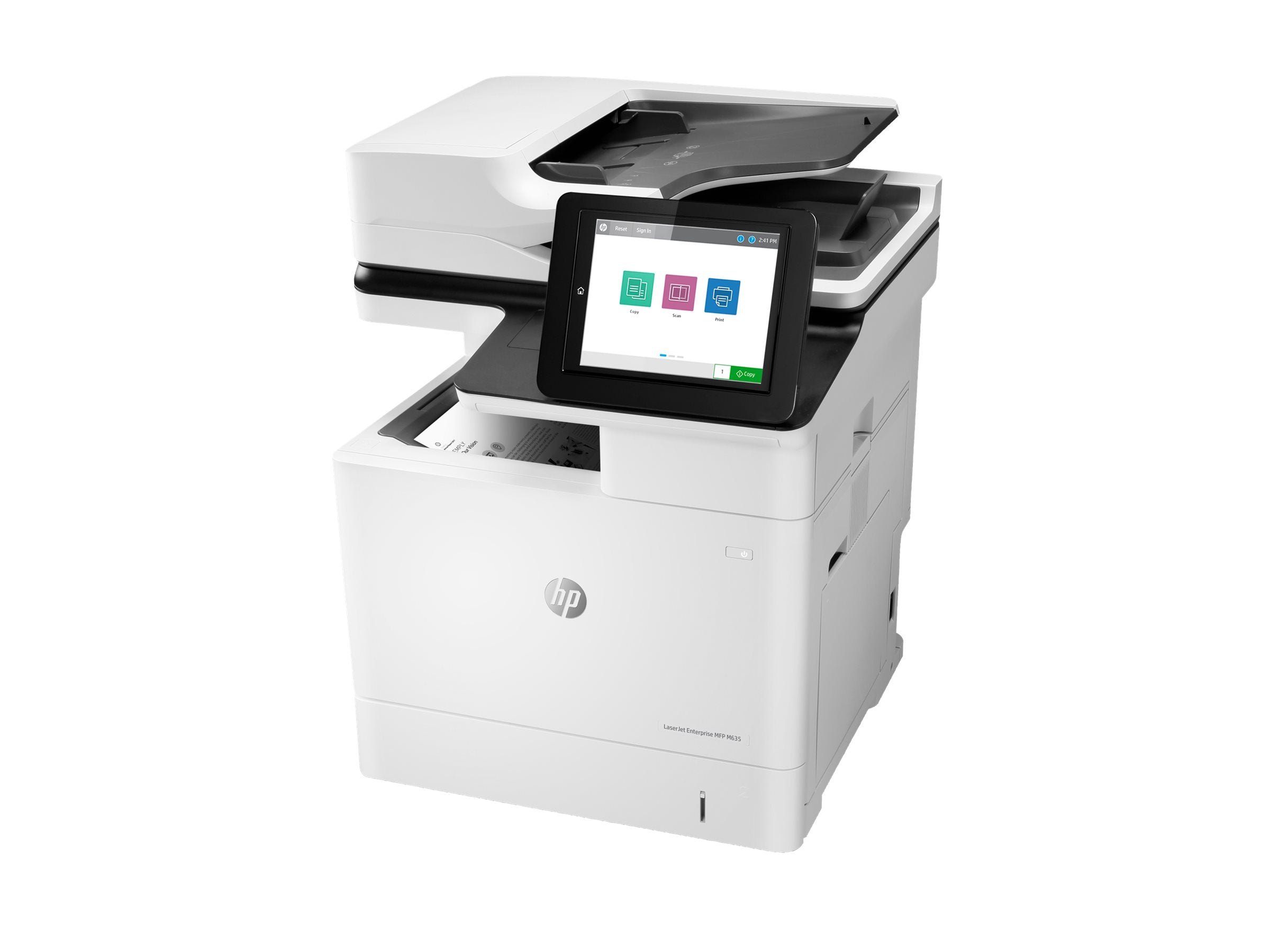 HP LaserJet Enterprise MFP M635h Vorderansicht