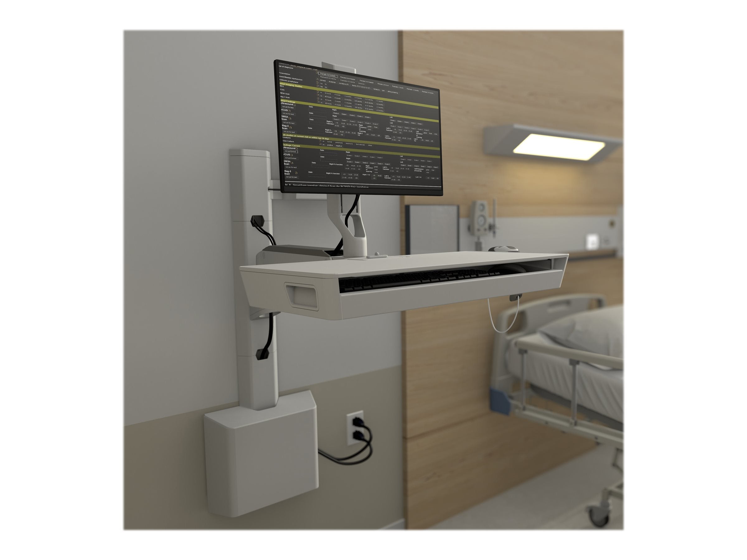 ERGOTRON CareFit Combo Arm mit Worksurface - Verpackung