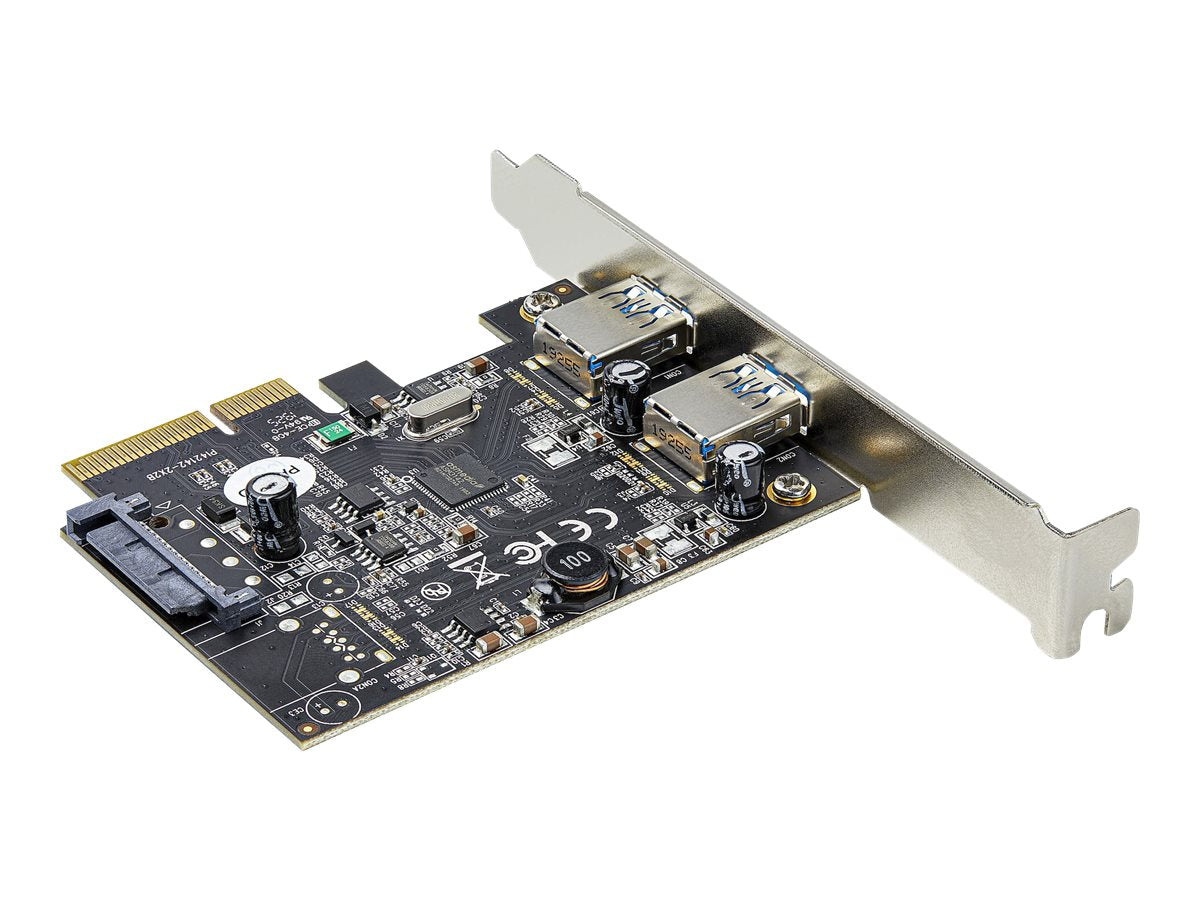STARTECH.COM 2-Port USB 3.2 Gen 2 PCIe Card Installation