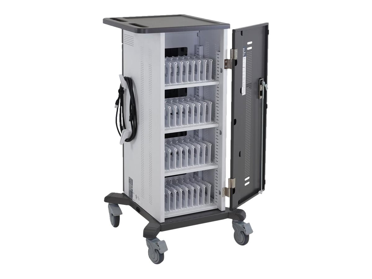 Seitenansicht des ERGOTRON YES35 Tablet Charging Cart