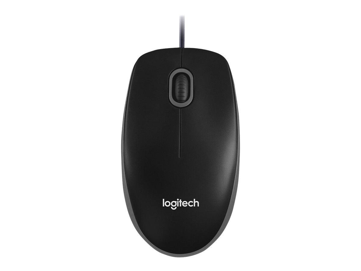 LOGITECH B100 Maus Seitenansicht