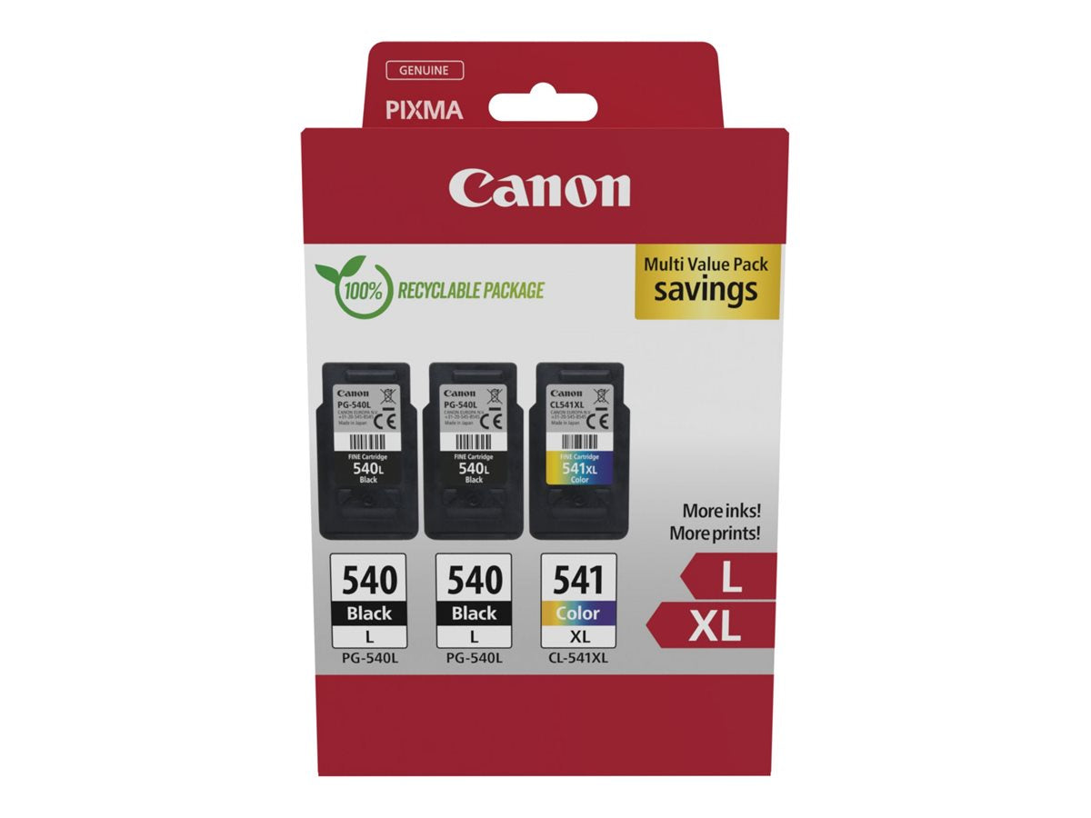CANON PG-540Lx2/CL-541XL Ink Cartridge MULTI Vorderansicht