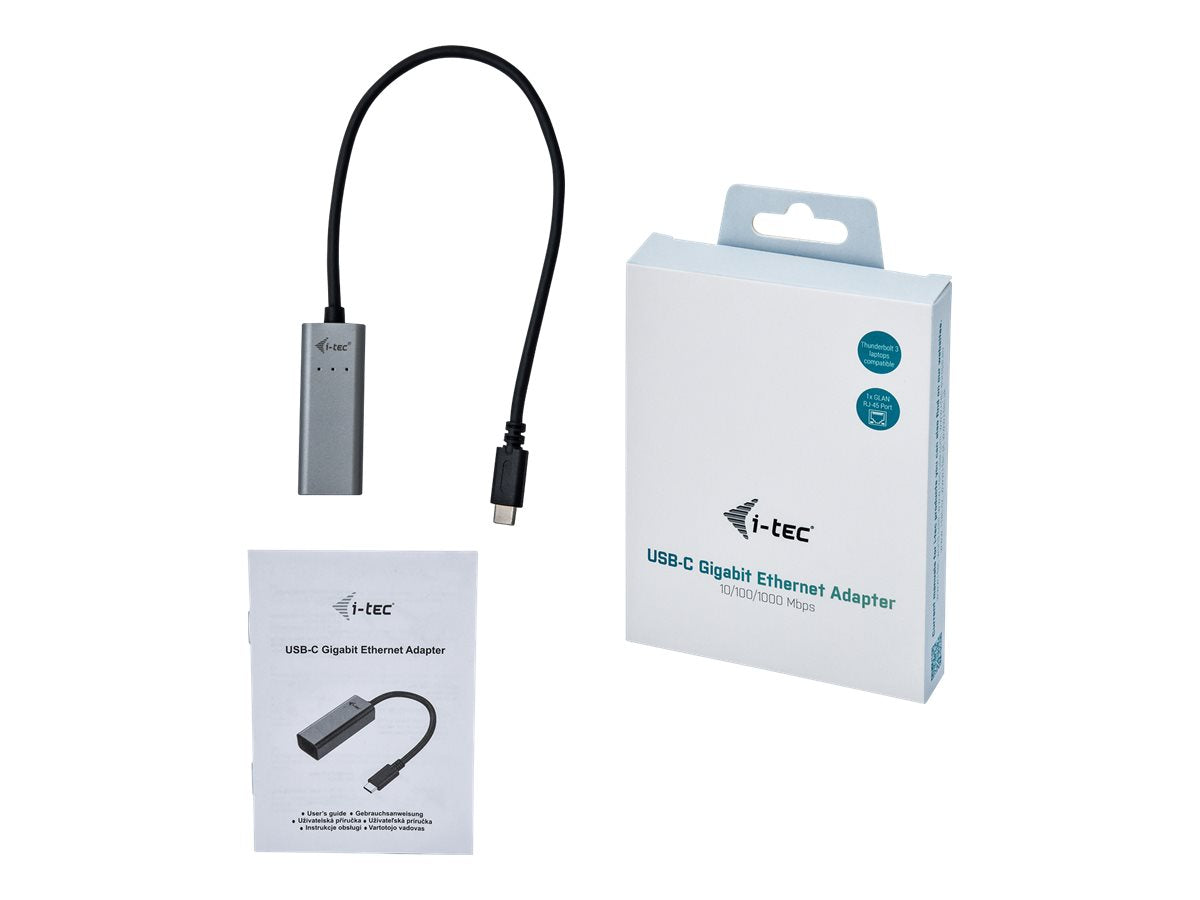 I-TEC USB-C Metal Gigabit Ethernet Adapter Verpackung