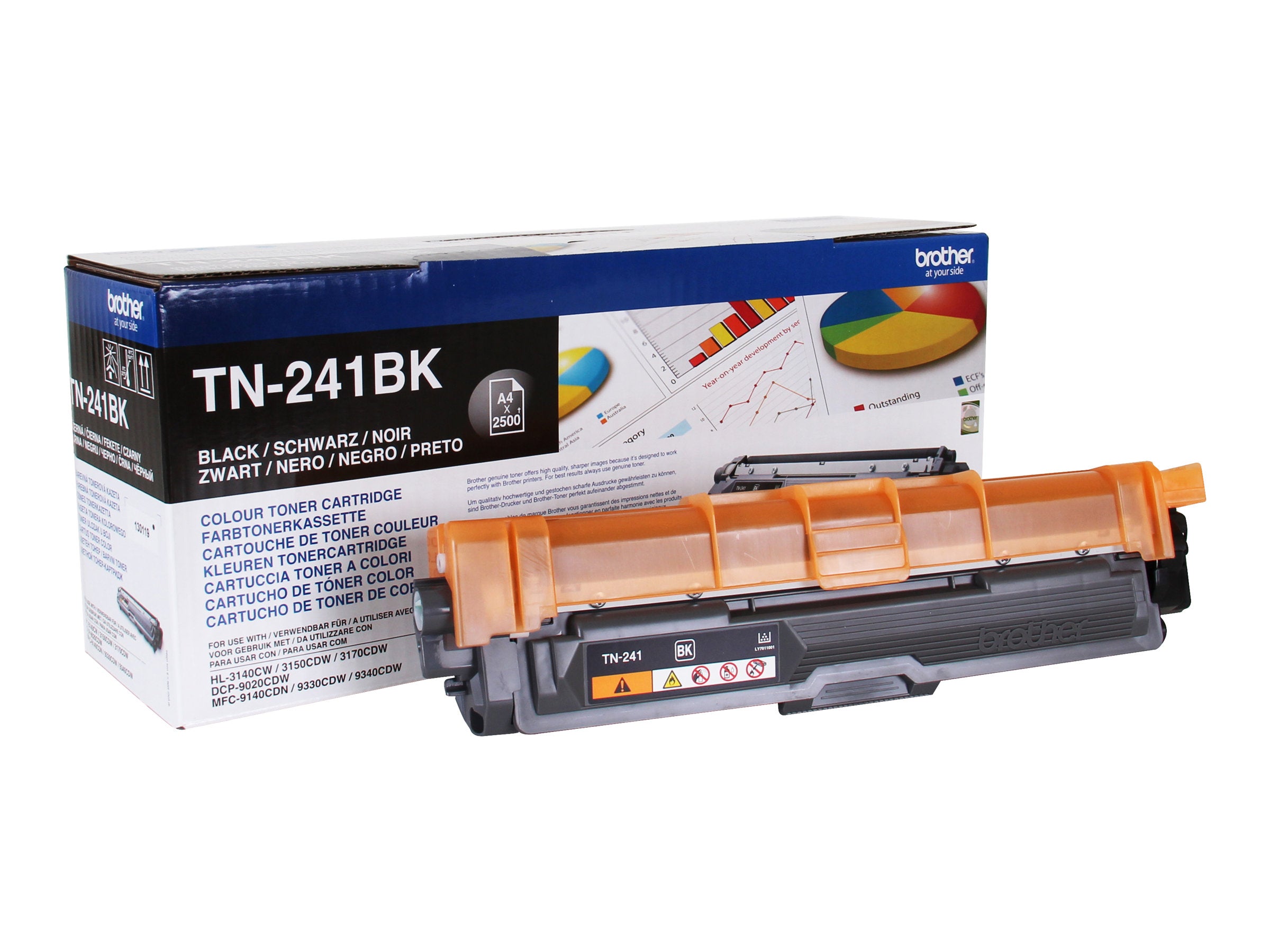 BROTHER TN241BK TWIN-pack Tonerpatrone Verpackung