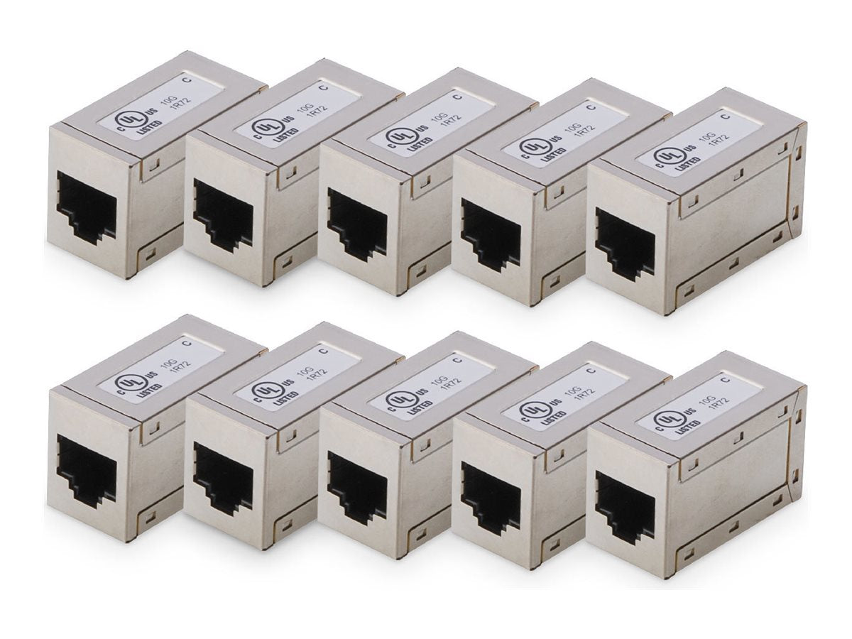DIGITUS Modular Coupling 8P8C 1:1 Vorderansicht