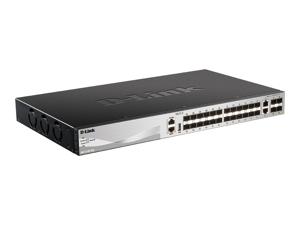 D-LINK DGS-3130-30S/E 30-Port Layer 3 Switch Detailansicht
