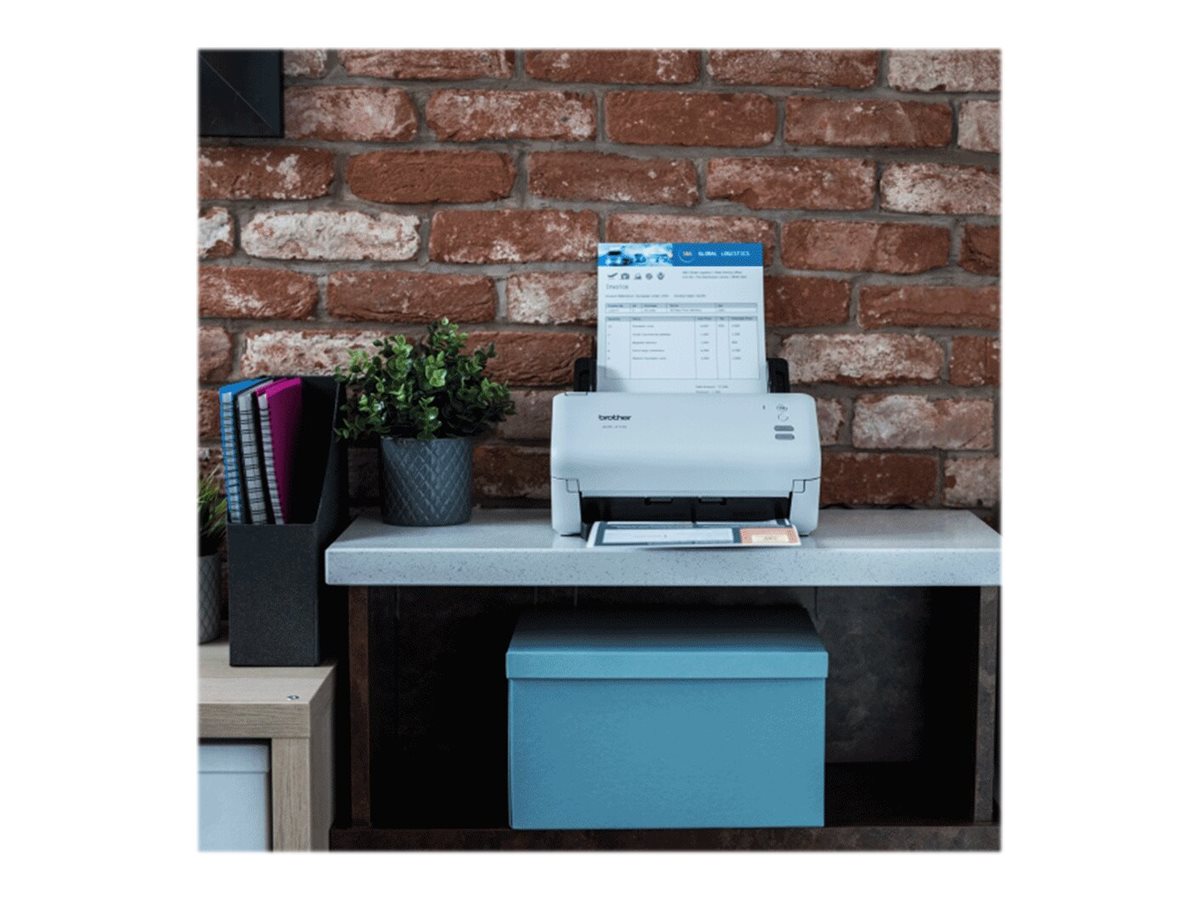 BROTHER ADS-4100 Dokumentenscanner Vorderansicht
