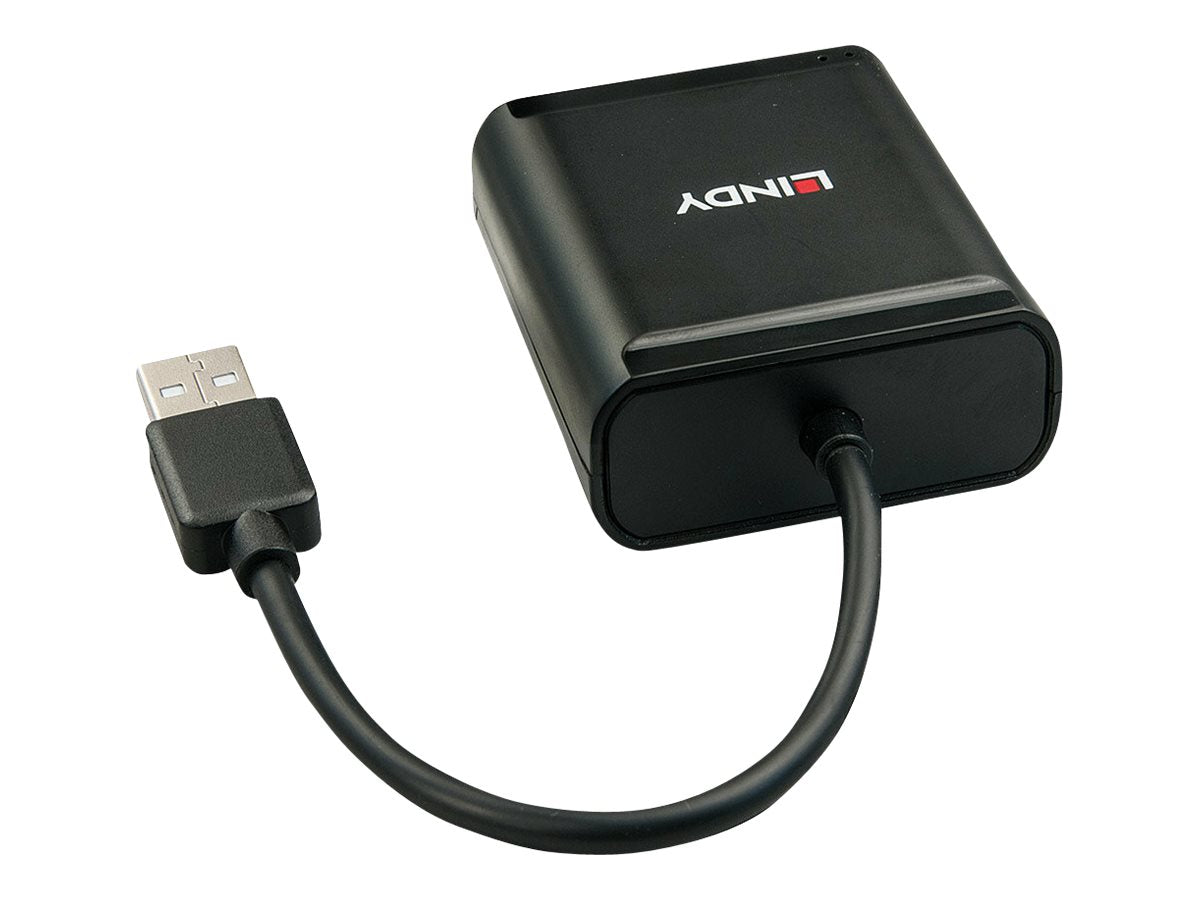 LINDY USB 2.0 Cat.5 Extender 60m 4 Ports Vorderansicht