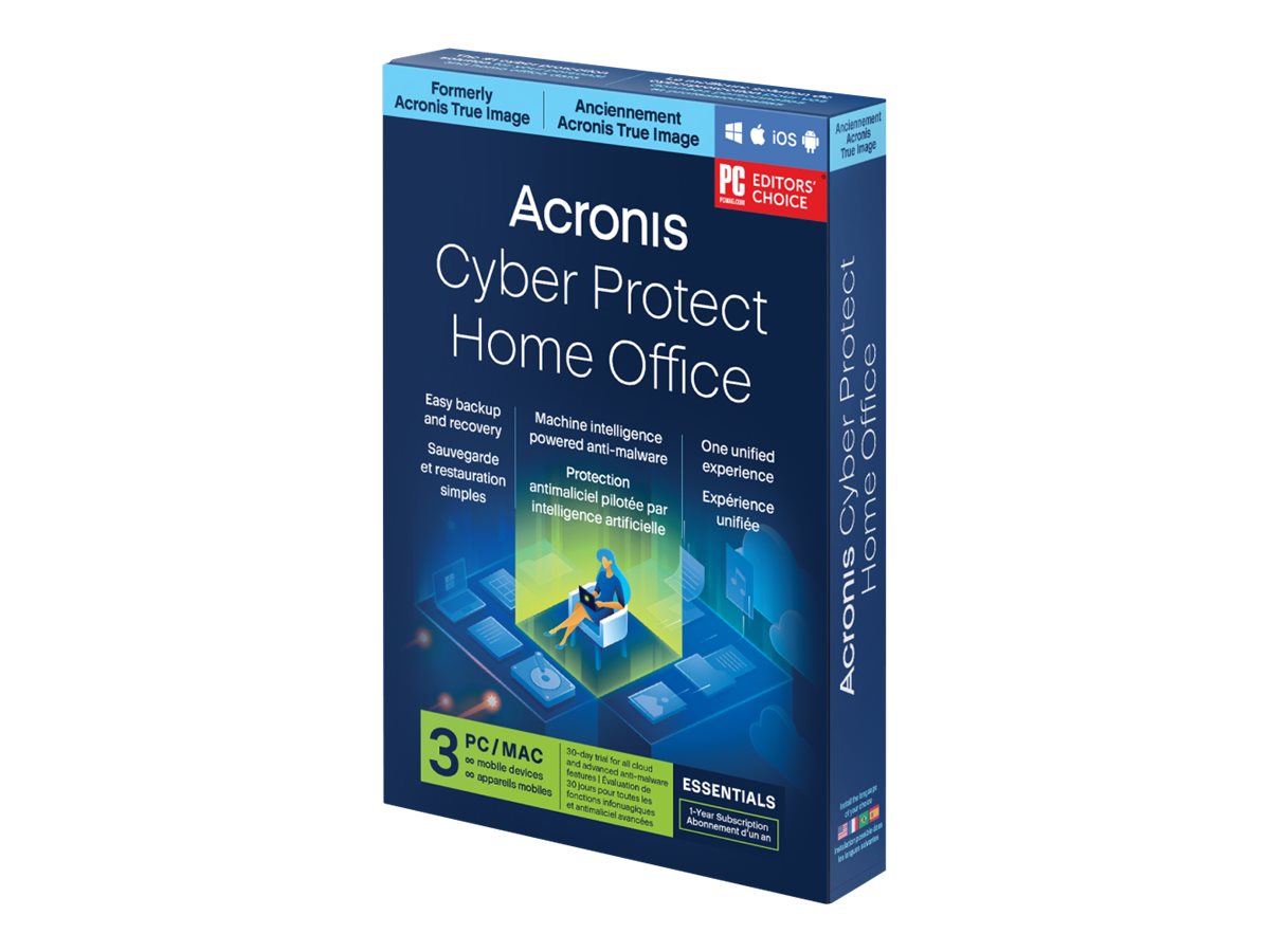 Acronis True Image Essentials Verpackung