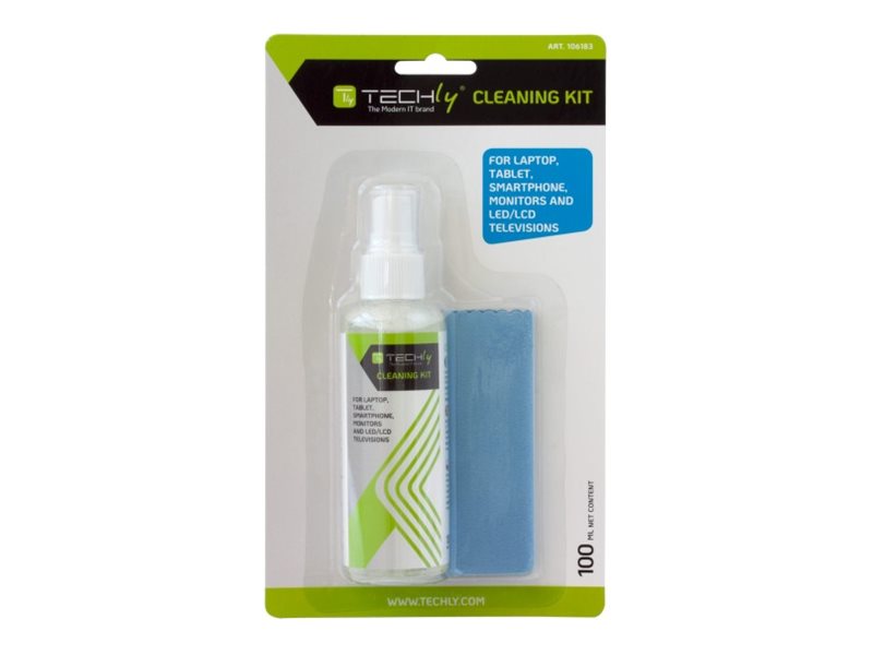 EFB Techly Computer-Reinigungsset 100ml - Vorderansicht