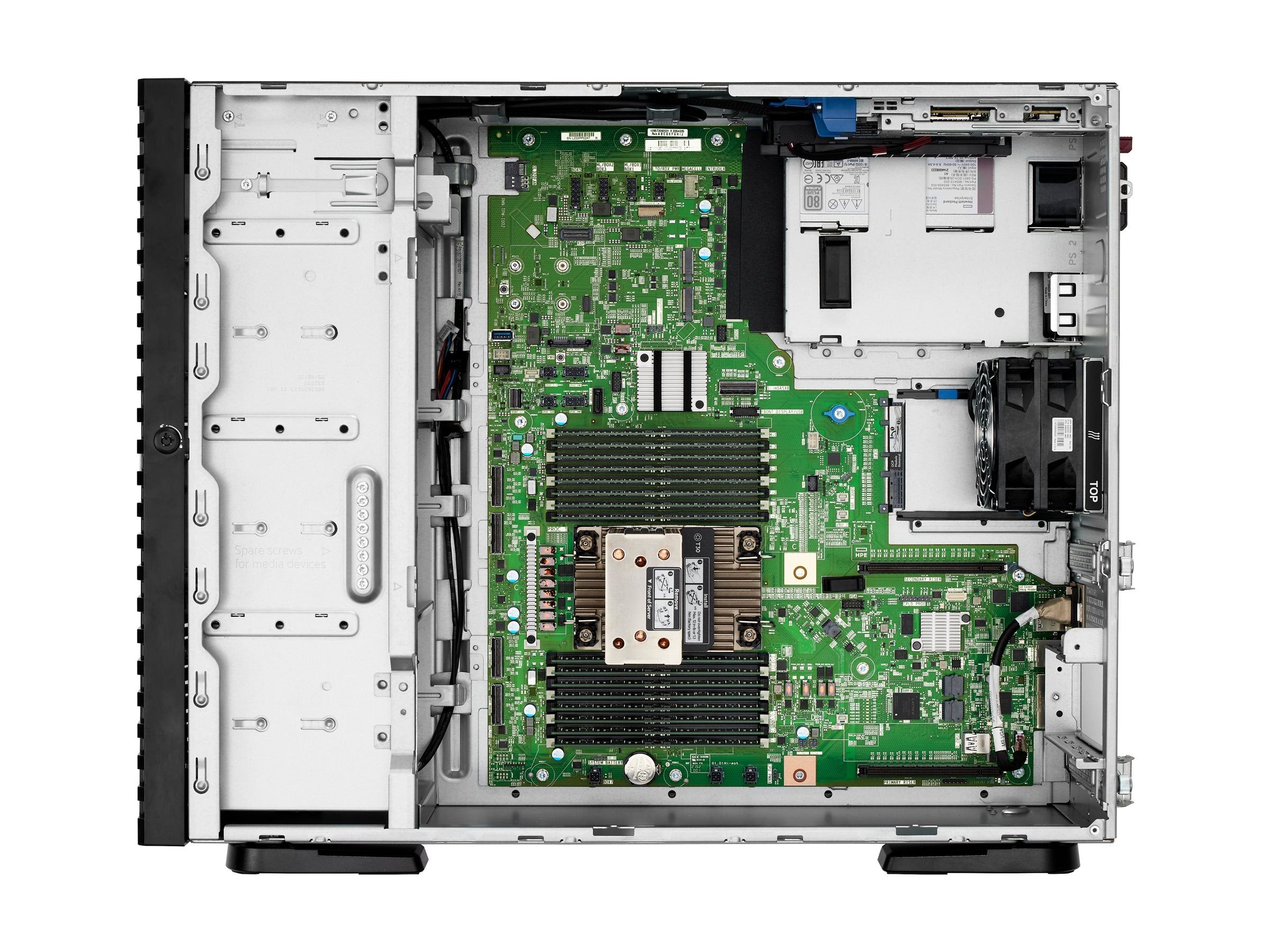 HPE ProLiant ML110 Gen11 Tower Xeon-G 5416S 16-Core 2.0GHz 2x32GB-R 8xSFF Hot Plug 2x960GB SSD MR408i-o 1000W Server