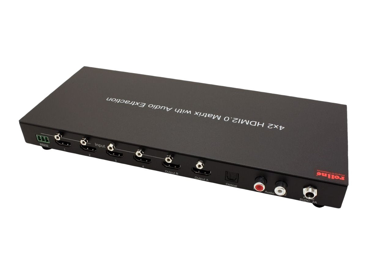 ROLINE 4K HDMI Matrix Switch 4 x 2 Verpackung