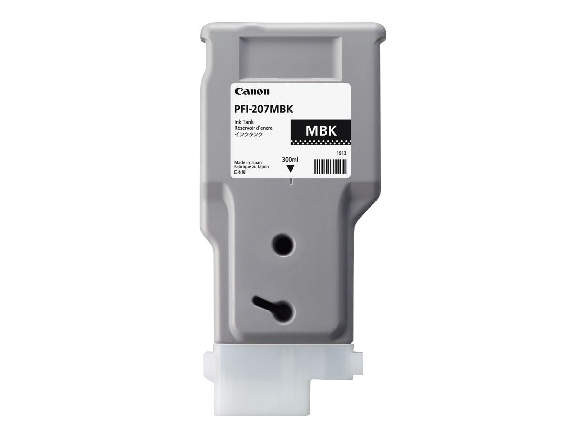 CANON PFI-207MBK Tinte matt schwarz Vorderansicht