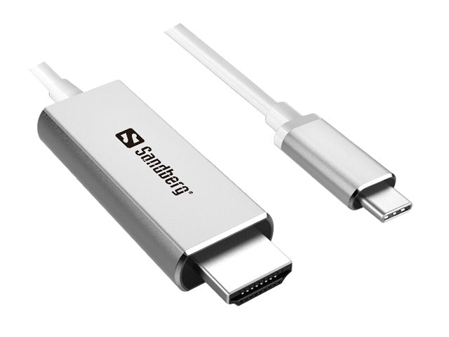 SANDBERG USB-C to HDMI Cable 2M - Detailansicht