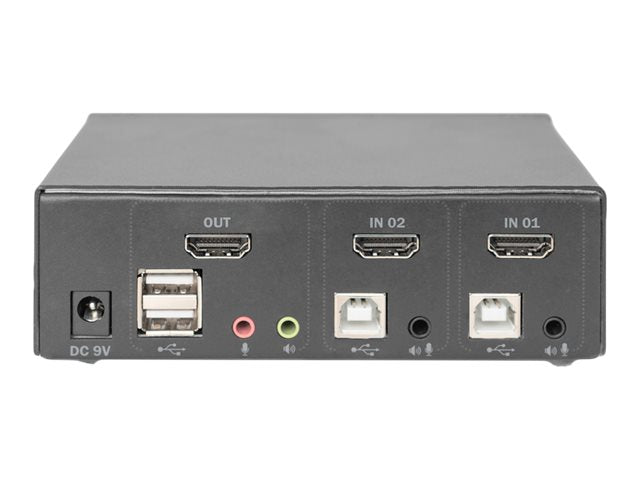 DIGITUS KVM Switch 2x1 HDMI Detailansicht