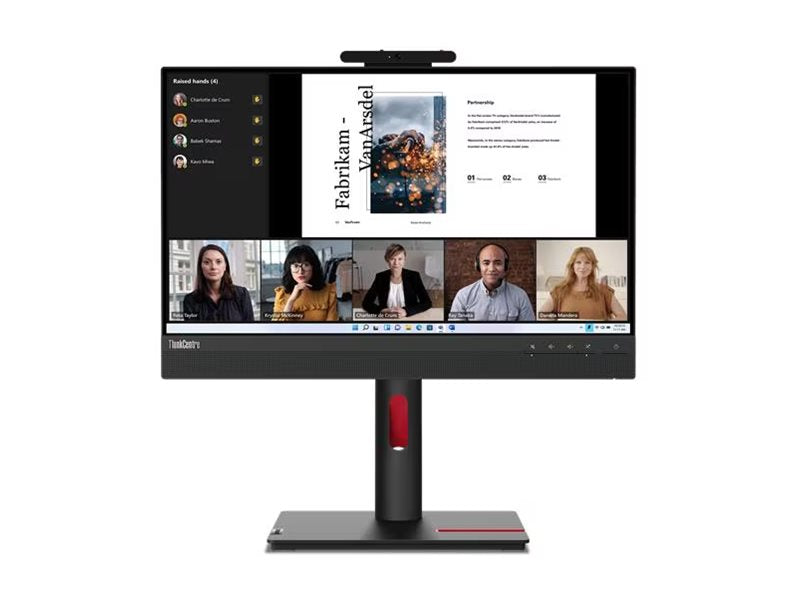 LENOVO ThinkCentre TIO22 G5 Monitor Rückansicht