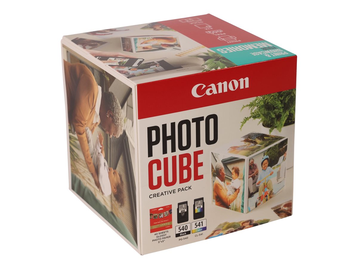 CANON PG-540/CL-541 Ink Cartridge Photo Cube Creative Pack Vorderansicht