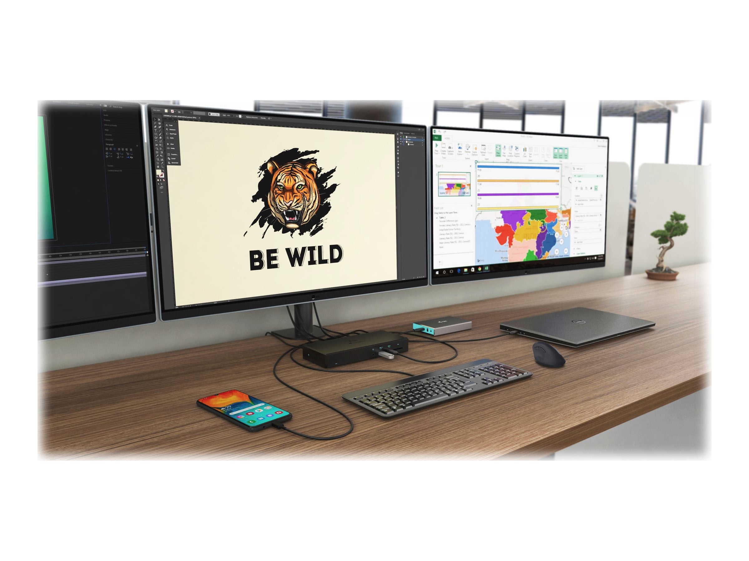 I-TEC Thunderbolt 3 Docking Station Anschlüsse