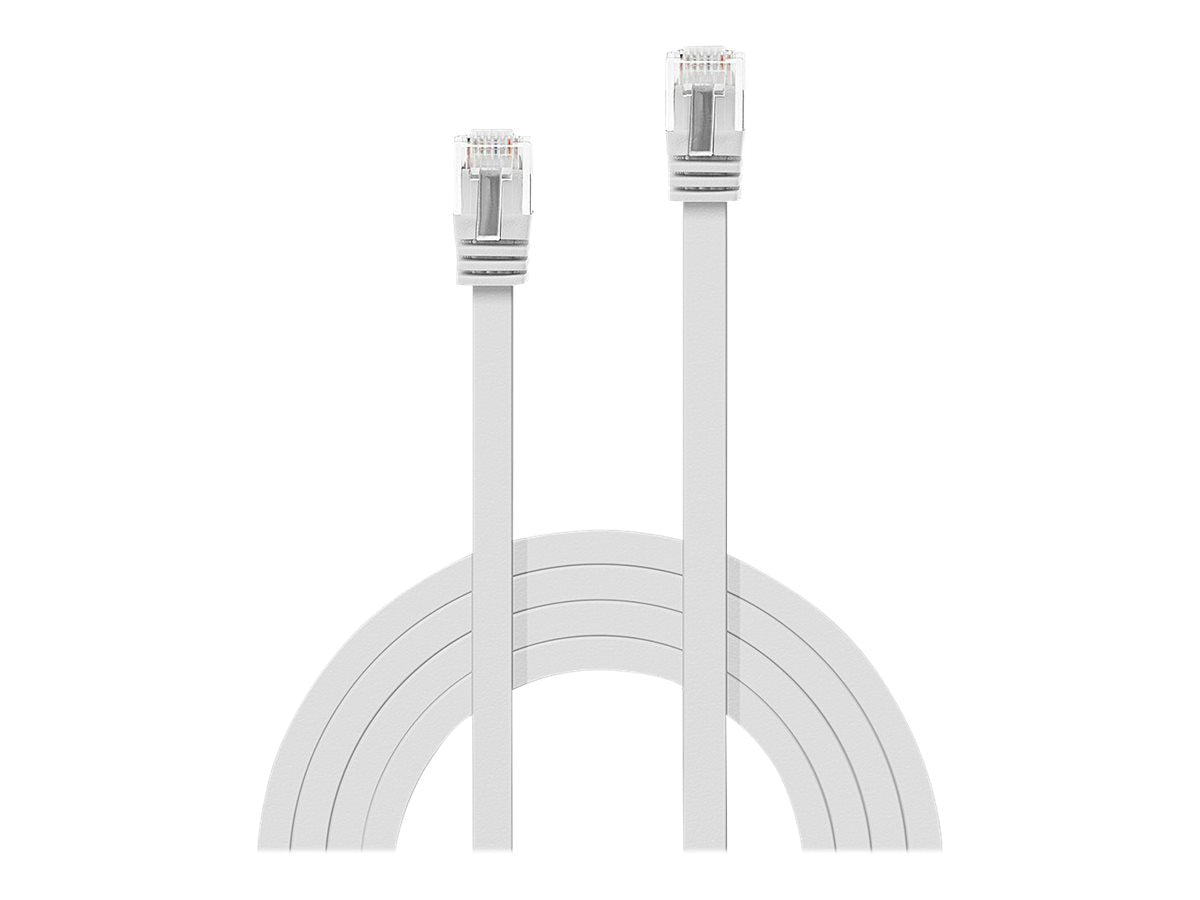 LINDY Cat.6 Flachband-Patchkabel 5m Vorderansicht