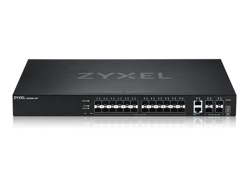 ZYXEL XGS2220-30F L3 Access Switch Vorderansicht