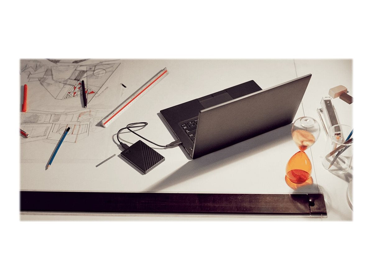 WD My Passport 5TB portable HDD Vorderansicht