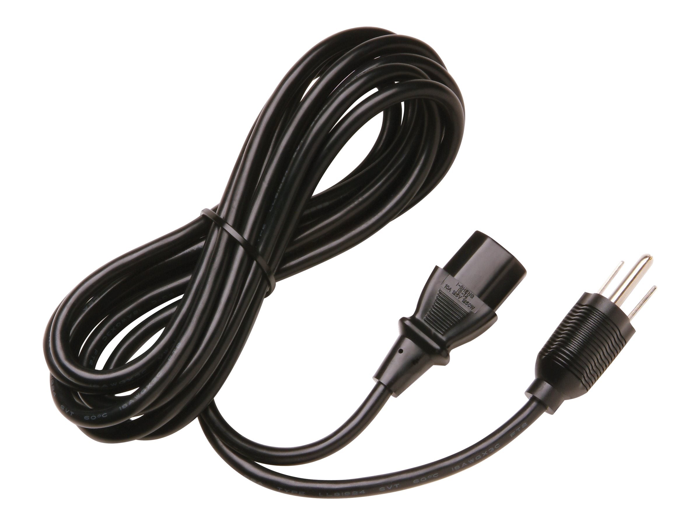 HPE Pwr Crd C15 Europe 2.5m Blk - Vorderansicht